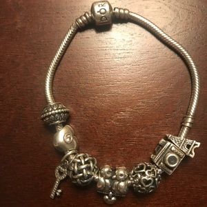 Six Pandora Charms and Two Non-Pandora Charms!